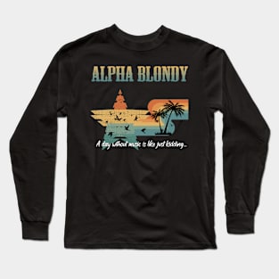 ALPHA BLONDY SONG Long Sleeve T-Shirt